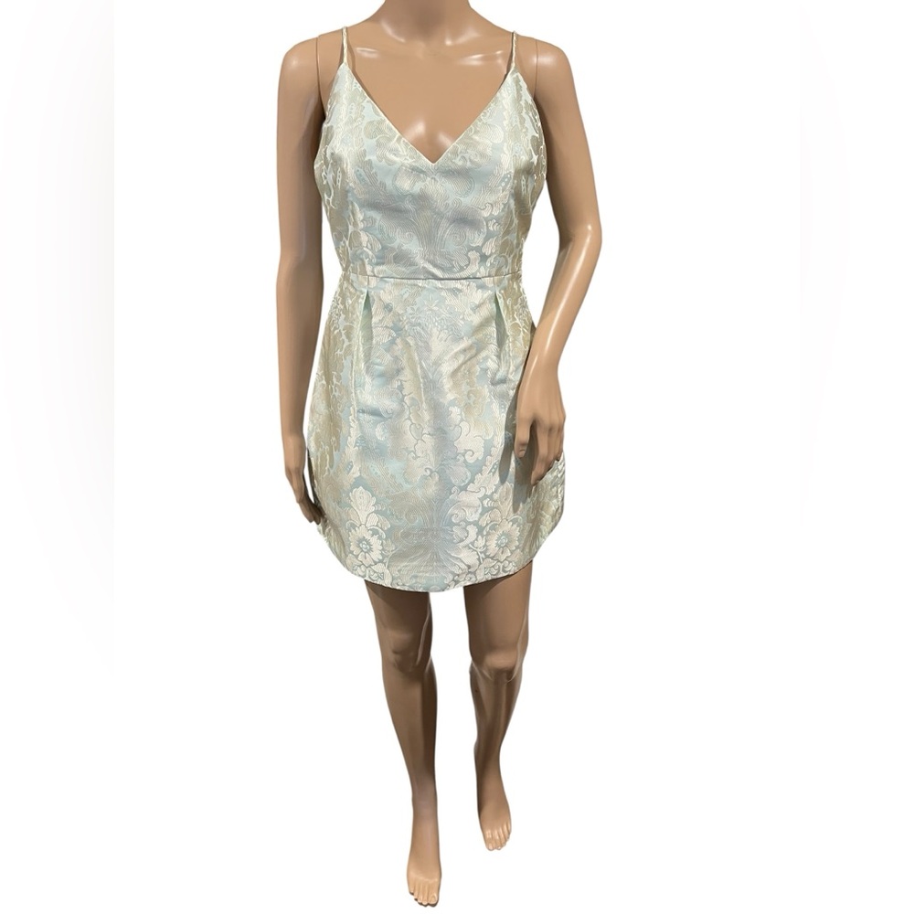 Free People Womens Dress Queen of Hearts Floral Print Mini Size 4